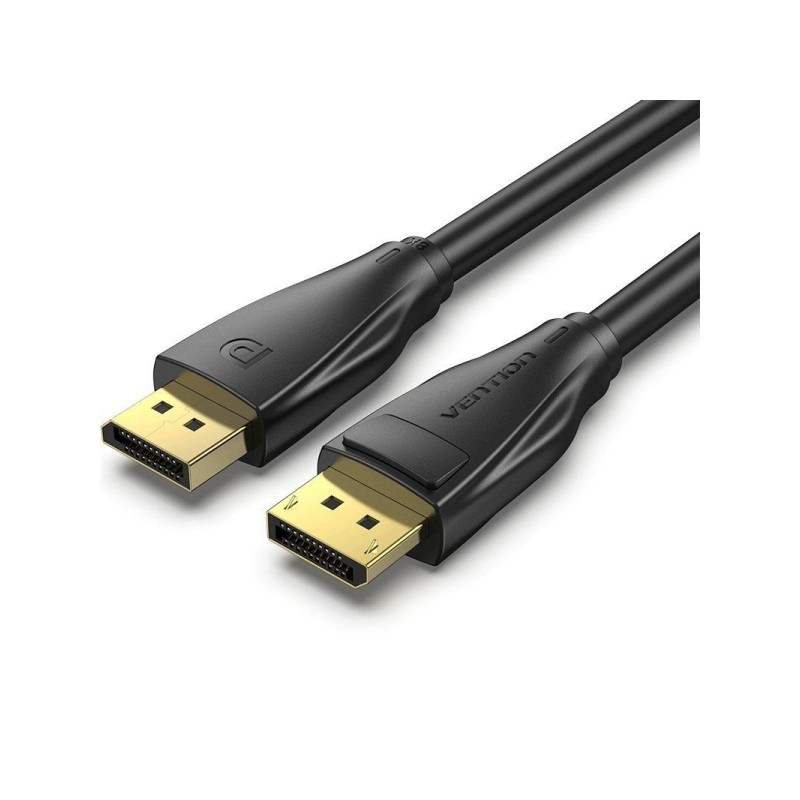 Cavo Vention DisplayPort 1.4 8K - Lunghezza 10 m - Rivestimento in PVC - Connettori placcati in oro - Colore: nero