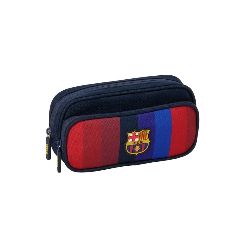 Safta F.C. Barcelona Prima divisa 26/27 Borsa multiuso con tasca - Cerniera - 21x10.5x6 cm - Colore blu notte