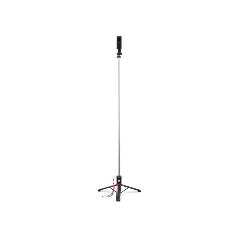 Hama Fancy Stand 110 II Bastone per selfie con treppiede - Pulsante di scatto Bluetooth 5.3 - Alluminio e plastica - Est