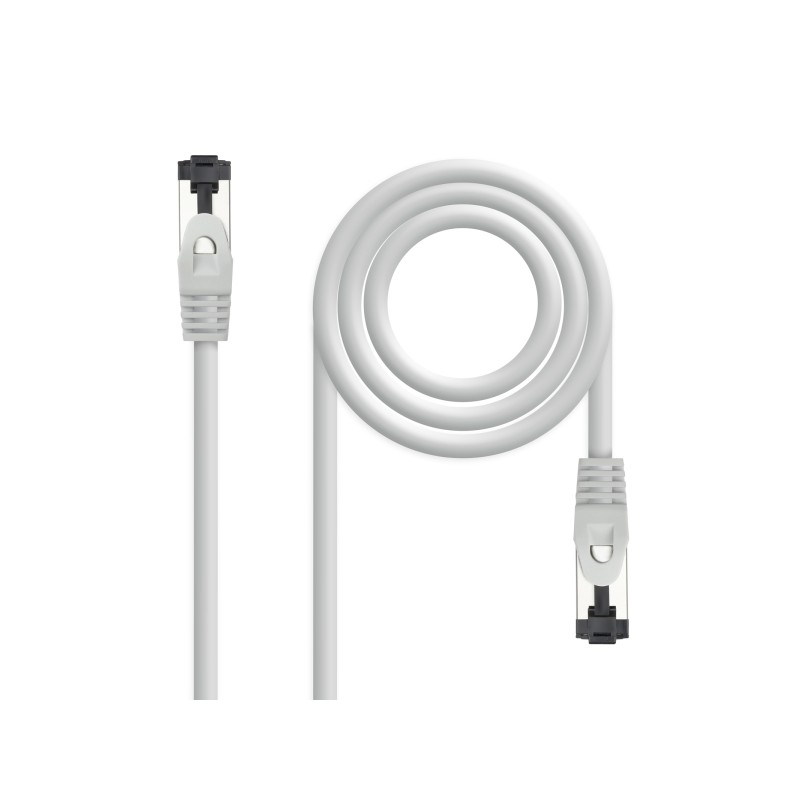 Nanocable Cavo di collegamento Cat. 8.1 2 GHz LSZH SSTP AWG26 - Lunghezza 1 m - Colore grigio