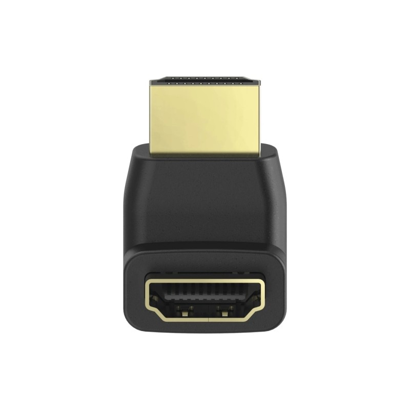 Hama Essential Adattatore HDMI angolare - HDMI femmina - HDMI maschio - 90° - Colore: nero