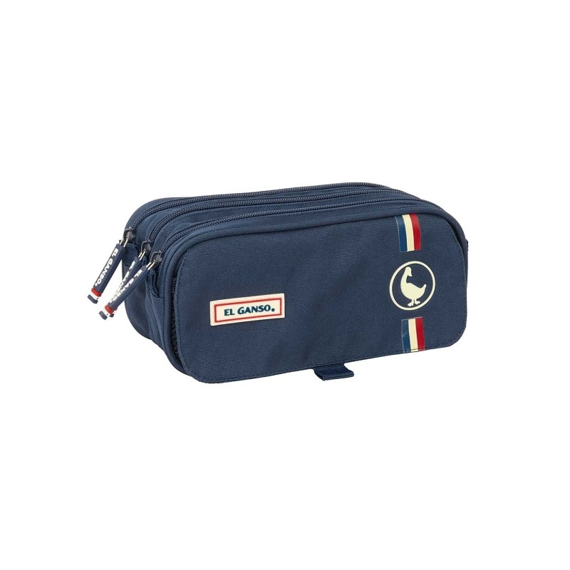 Safta el Ganso Eclipse Borsa multiuso - 3 scomparti con cerniera - Tasca frontale - Cinghia regolabile - 1.72 L - 215x80