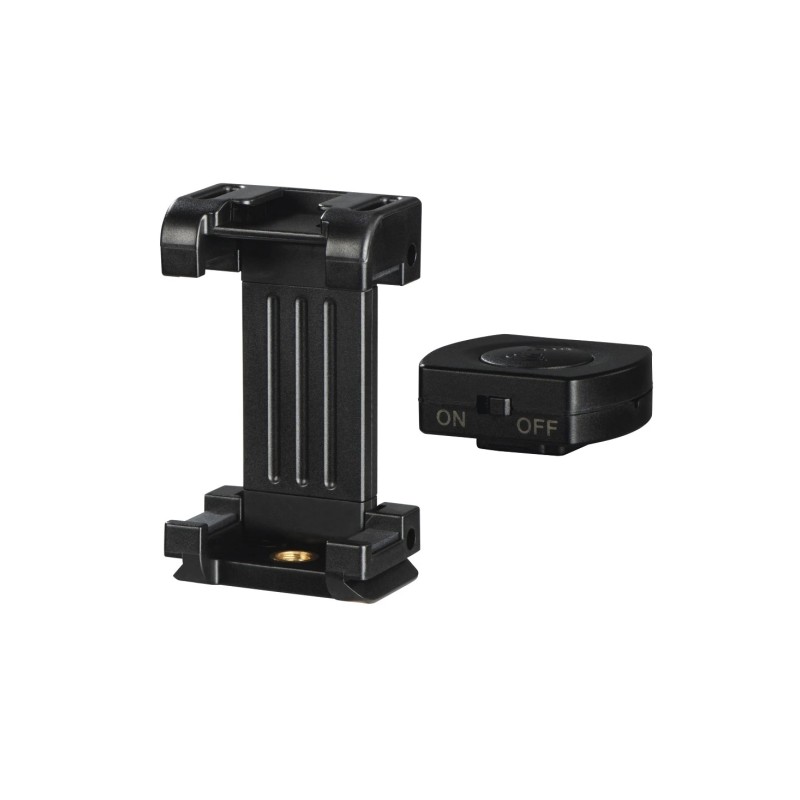 Hama Pro II Supporto per smartphone - Scatto Bluetooth - Peso massimo 300 g - Larghezza del dispositivo da 4.8 a 9.5 cm 