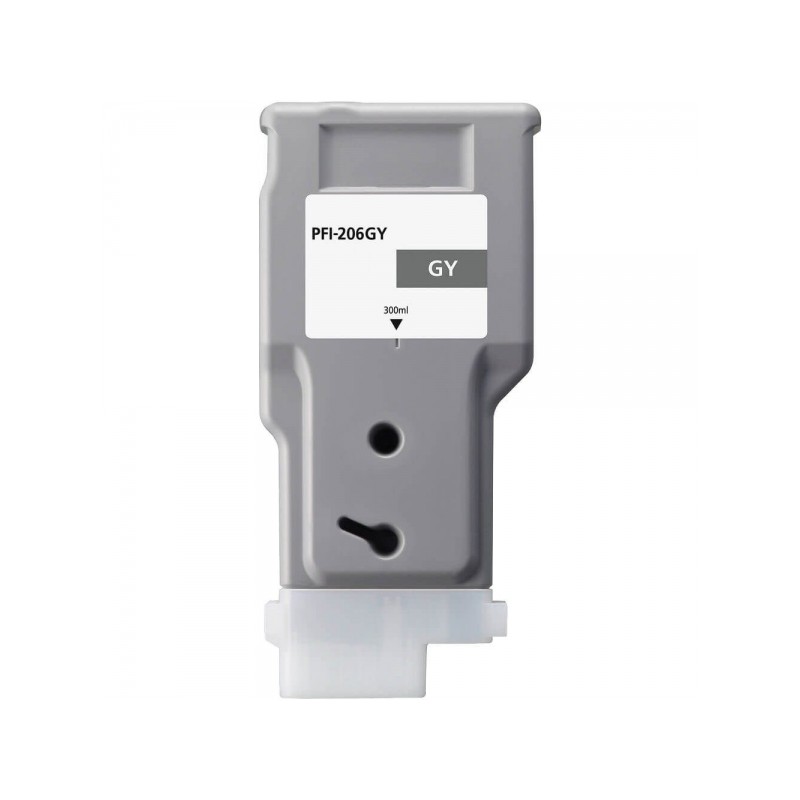 Canon PFI206 Grigio Cartuccia d'inchiostro a pigmenti generica - Sostituisce PFI206GY/5312B001