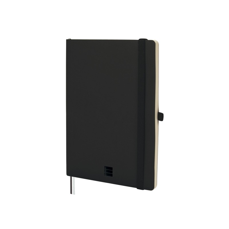 Finocam Nexo Quaderno con copertina morbida - 72 fogli - Formato A5 - 148x210 mm - Righe orizzontali - Carta color crema