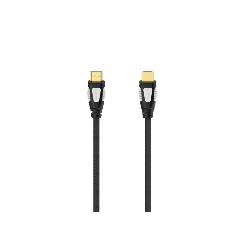 Cavo HDMI 4K Hama maschio - Lunghezza 1.5 m - Supporta ARC - Connettori placcati in oro - Ethernet - Velocità fino a 18