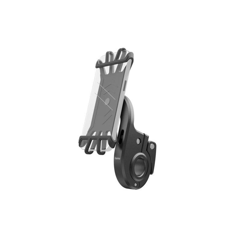 Hama Supporto da bicicletta per smartphone - Peso massimo 200 g - Silicone flessibile - Antiscivolo - Universale - Color