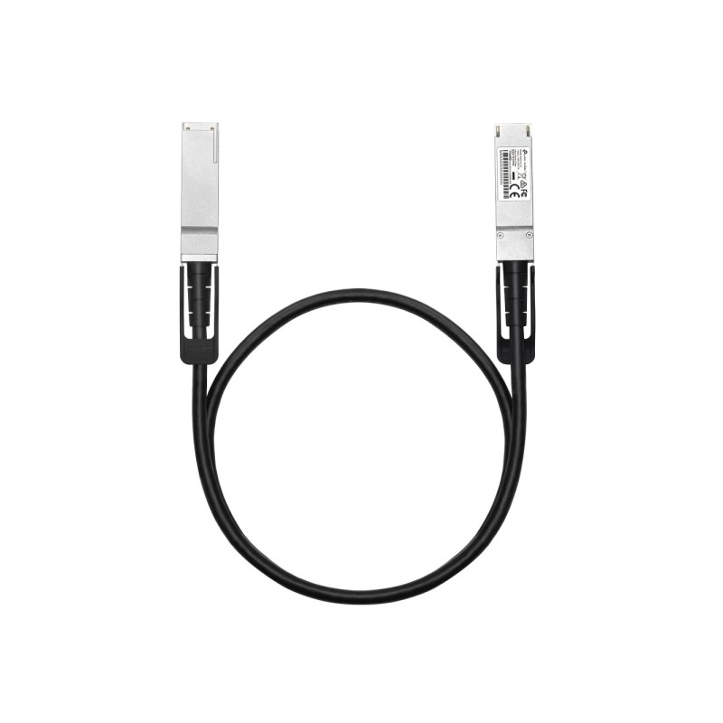 TP-Link Omada SM9220-1M Cavo di collegamento diretto da 1 m - Velocità fino a 100 Gbps - 30 AWG - Plug and Play - Conne