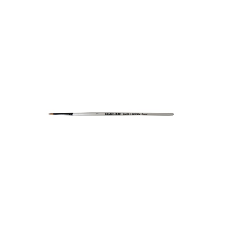 Pennello Daler Rowney Graduate Multitecnica - Setole sintetiche - Manico corto - Rotondo n. 1