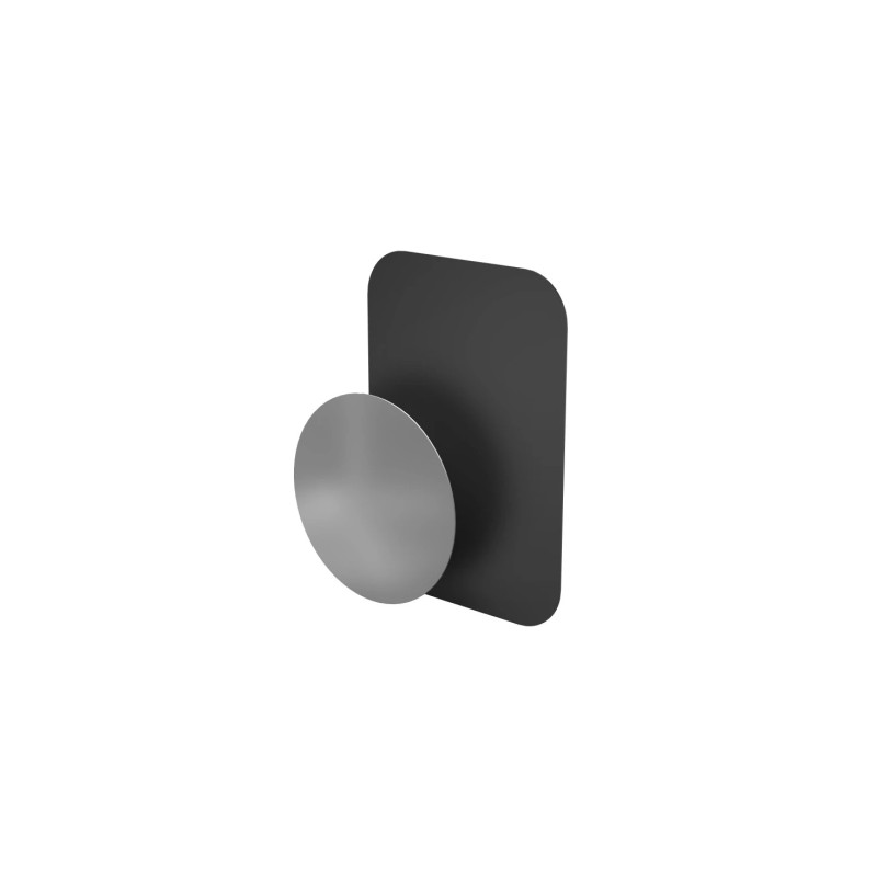 Hama Magnet: piastra metallica per supporto magnetico per smartphone - Peso massimo 700 g - Colori: nero e argento