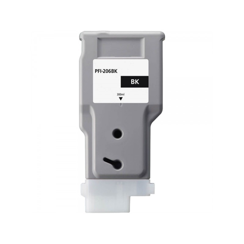 Cartuccia d'inchiostro a pigmenti generica Canon PFI206 nera - PFI206BK/5303B001
