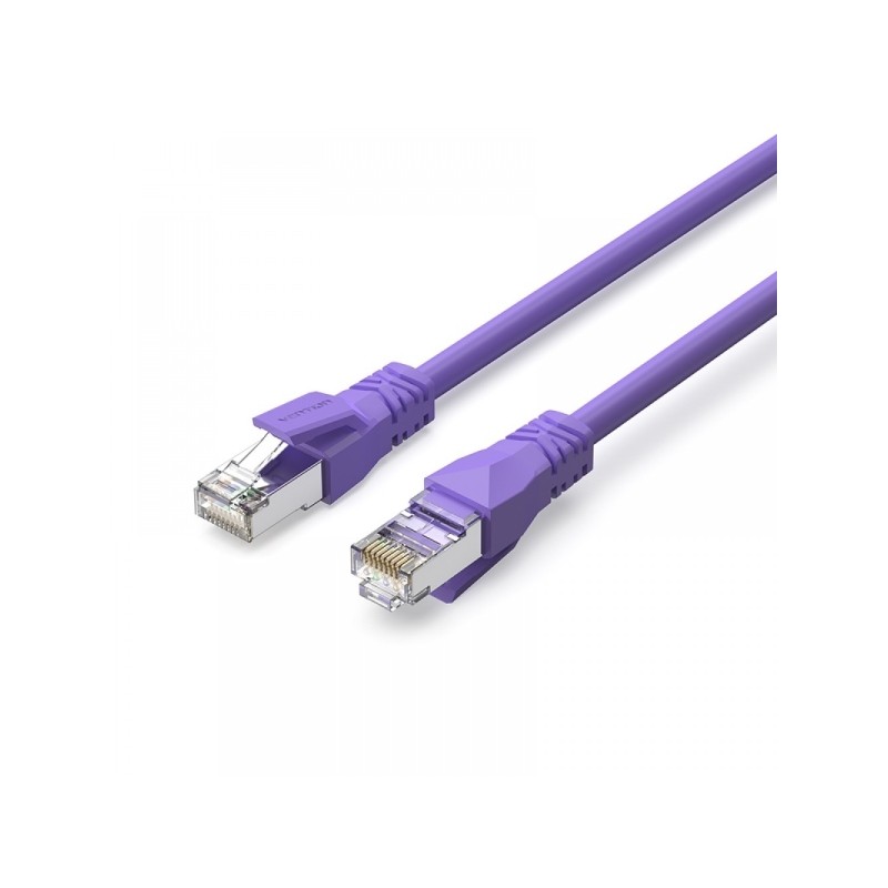 Cavo di rete Vention Cat.6a SFTP - Lunghezza 2 m - Velocità fino a 10 Gbps - 26 AWG - Rivestimento in PVC - Schermatura