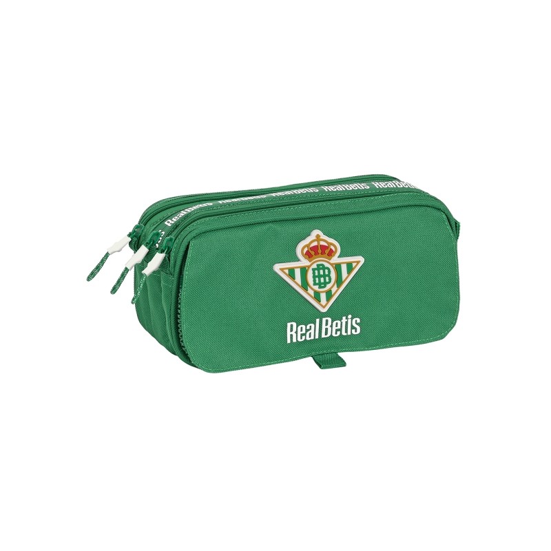 Safta Real Betis Balompie Borsa multiuso - 3 scomparti con cerniera - Manico laterale - Tasca frontale - Cinghia regolab