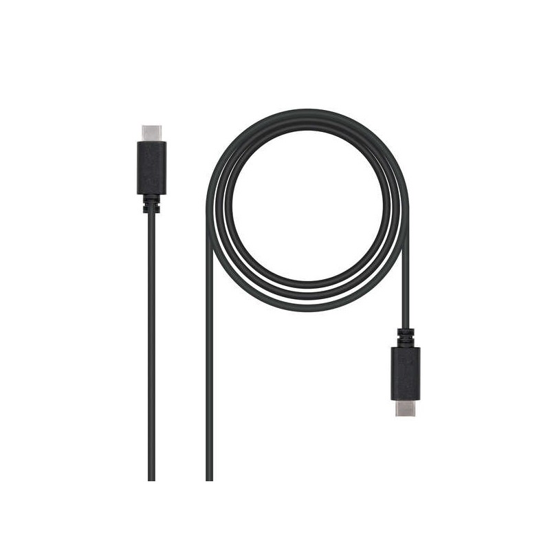 Cavo USB-C 2.0 Nanocable da maschio a maschio. 2 m