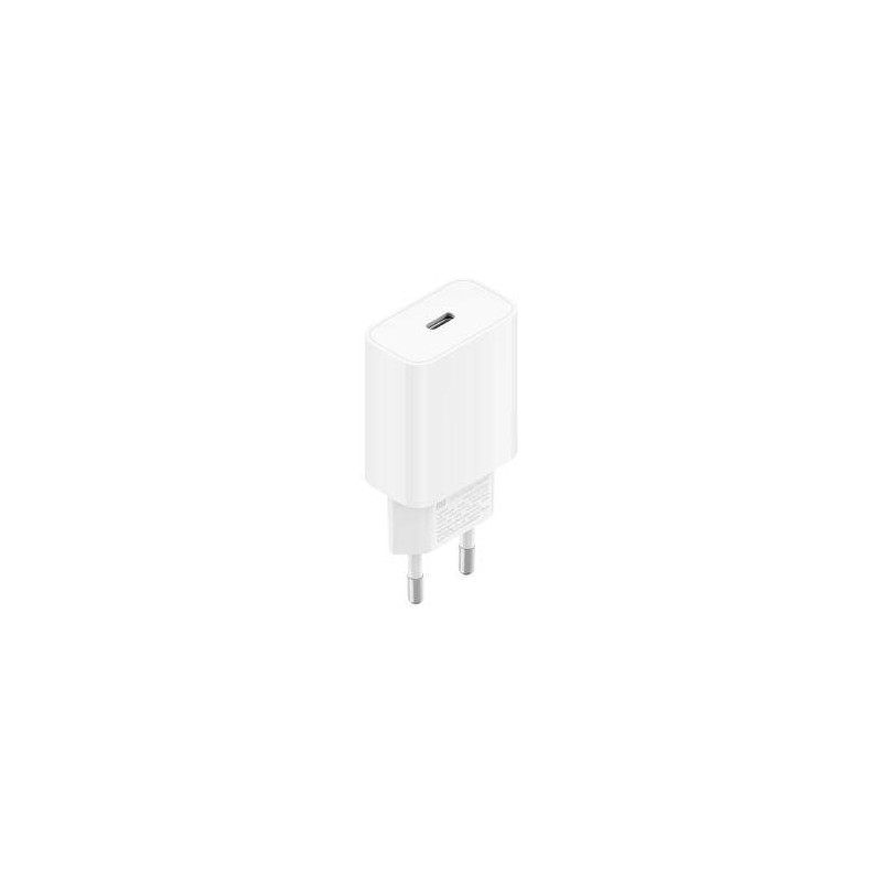 Adattatore di alimentazione Xiaomi da 20 W con ricarica rapida. tipo C. UE - Compatibile con PD 3.0 e QC 3.0 - Potenza 2