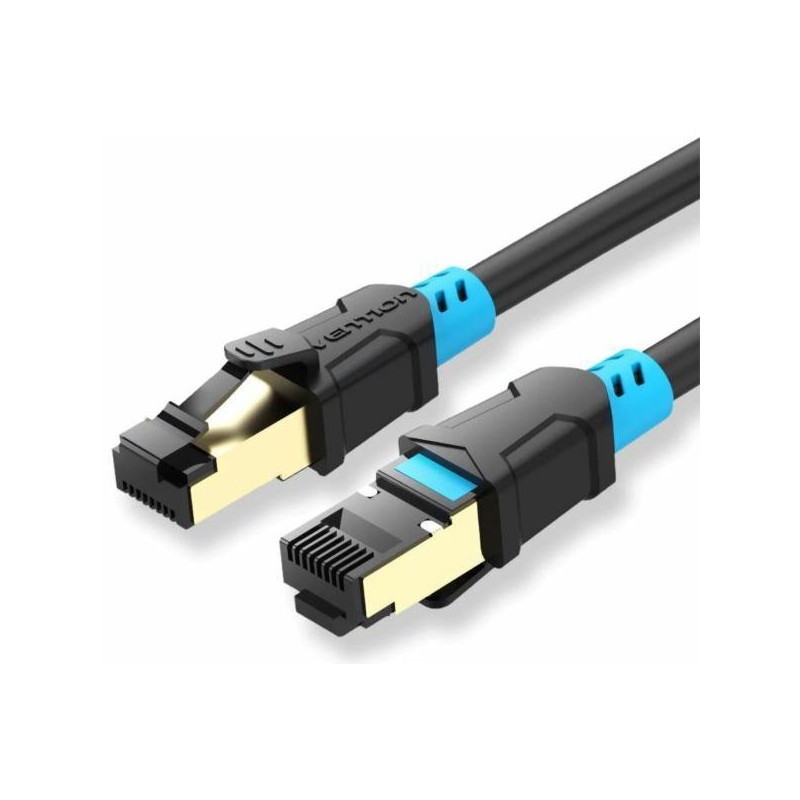 Cavo di rete Vention Cat.6 SFTP - Lunghezza 25 m - Velocità fino a 1 Gbps - 27 AWG - Connettori placcati in oro - Scher