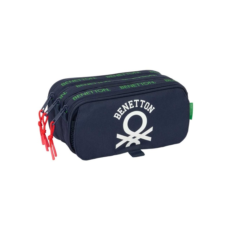 Safta Benetton Together Borsa multiuso - 3 scomparti con cerniera - Tasca frontale - Cinturino regolabile - 1.72 L - 215