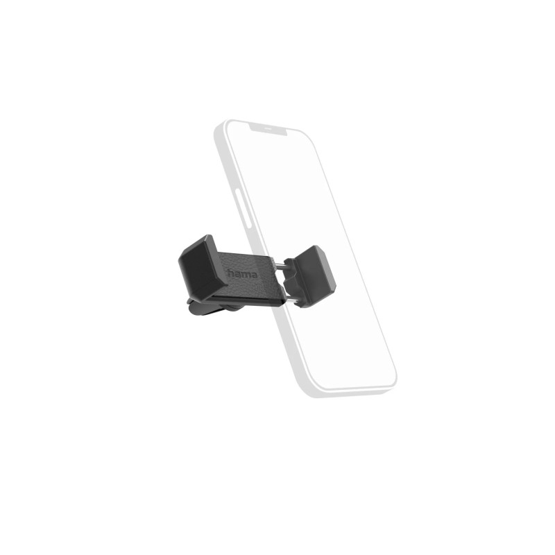 Hama Compacto Supporto da auto per smartphone - Peso massimo 700 g - Morsetto per griglia - Larghezza del dispositivo da