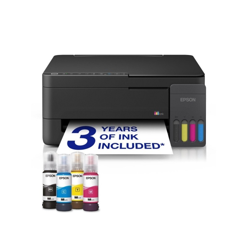 Epson EcoTank ET-2910 Stampante multifunzione a colori con Wi-Fi. 33 ppm