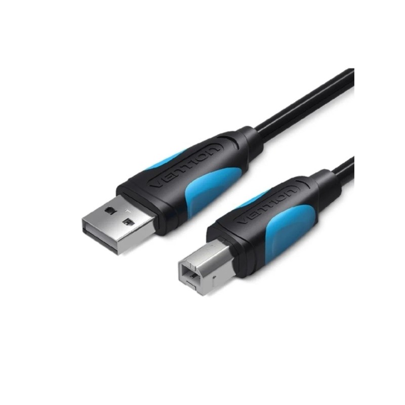 Cavo per stampante Vention - Lunghezza 10 m - USB-A - USB-B - Velocità di trasferimento fino a 480 Mbps - PVC - Rivesti