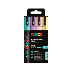 Posca PC3M Confezione da 4...