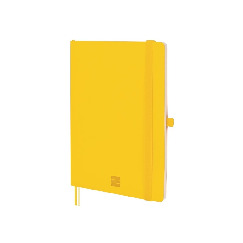 Finocam Nexo Quaderno con copertina morbida - 72 fogli - Formato A5 - 148x210 mm - Carta color crema da 80 g/m² - Lisci
