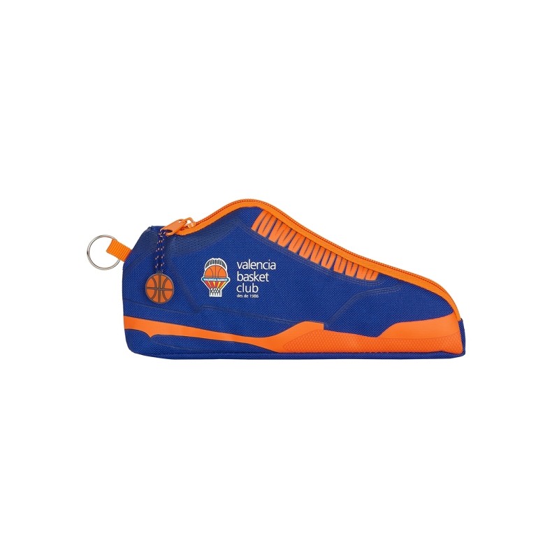 Safta Valencia Basket Borsa portaoggetti - Cerniera - Anello metallico - 0.5 L - 240x20x100 mm - Colore blu scuro