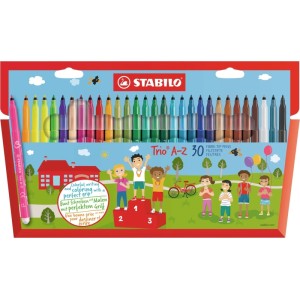 Stabilo Trio A-Z Pack con...