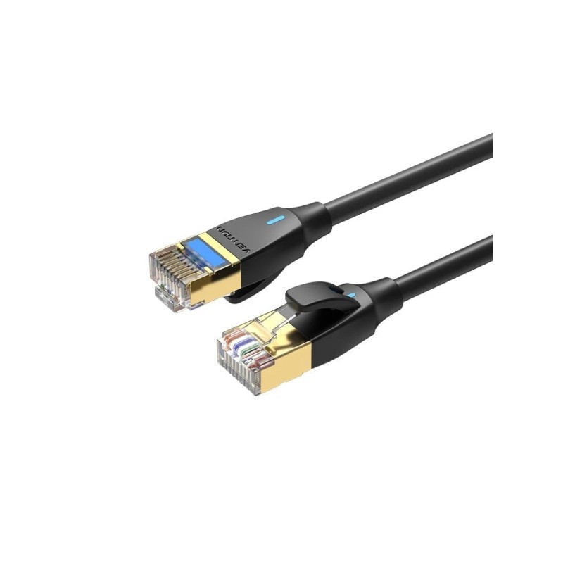 Cavo di rete Vention Cat.8 UTP - Lunghezza 2 m - Velocità fino a 40 Gbps - 30 AWG - Rivestimento in PVC - Schermatura m