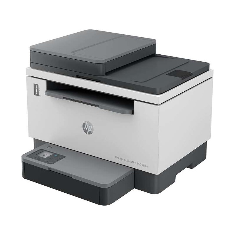 HP LaserJet Tank MFP 2604SDW Stampante multifunzione laser monocromatica fronte-retro con Wi-Fi. 22 ppm e alimentatore a