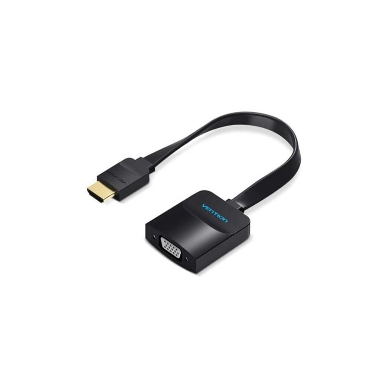 Cavo convertitore Vention da HDMI maschio a VGA femmina - Full HD - ARC - Lunghezza 0.15 m - Porta audio da 3.5 mm - Mic