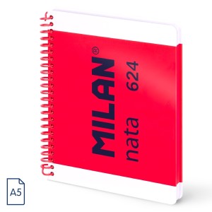 Milan Nata 624 Quaderno A5...