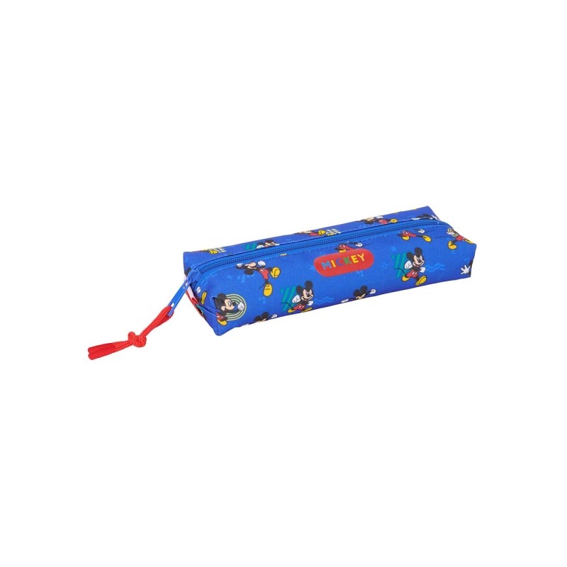 Safta Mickey Mouse Today Borsa multiuso - Cerniera - Elastico - 0.53 L - 220x70x40 mm - Colore: blu