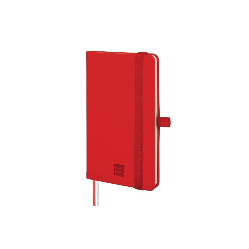 Finocam Nexo Quaderno con copertina rigida - 72 fogli - 90x150 mm - Carta color crema da 80 g/m² - Tasca interna - Chiu