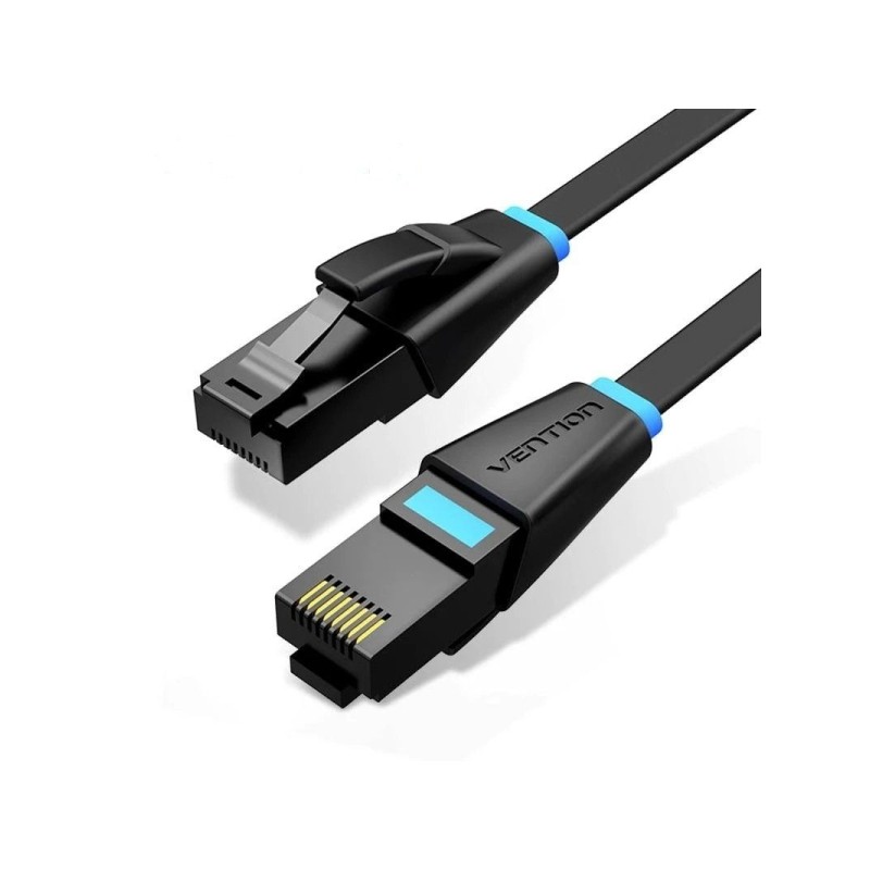 Cavo di rete Vention - Cat.6a UTP - Lunghezza 10 m - Velocità fino a 1 Gbps - 32 AWG - Colore: nero