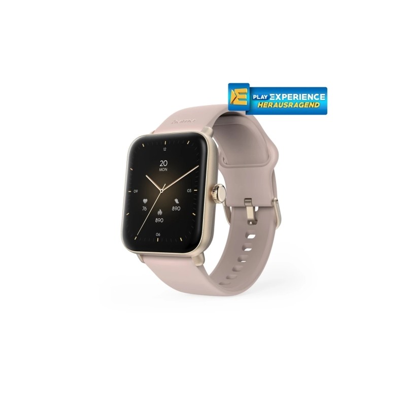 Hama 6010 Smartwatch - Bluetooth 5.3 - Batteria da 350 mAh - Schermo TFT da 1.65 - IP68 - Resistente fino a 3 ATM - Cint