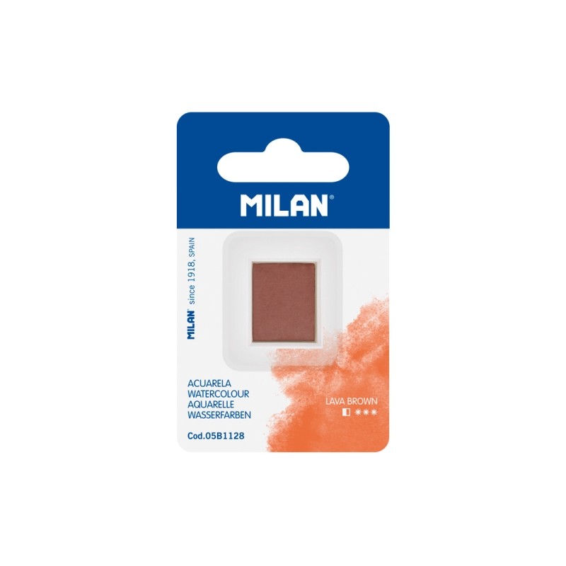 Milan Art Acquerello di ricambio - Godet medio - Colore marrone