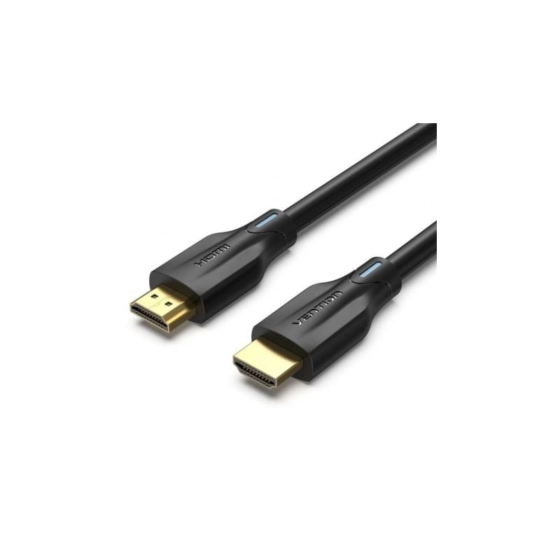 Cavo HDMI 2.1 Vention - Risoluzione 8K - eARC - Lunghezza 10 m - Connettori placcati in oro - HDR dinamico - Frequenza d