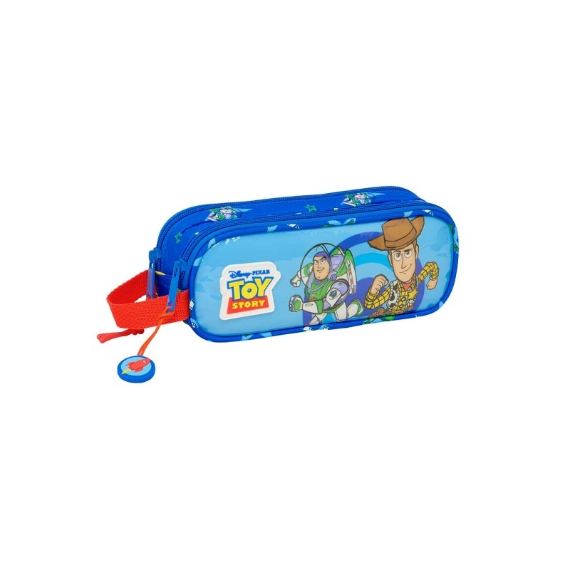 Safta Toy Story Good Vibes Borsa multiuso - Cerniera - Manico laterale - 1 L - 210x60x80 mm - Colore: blu
