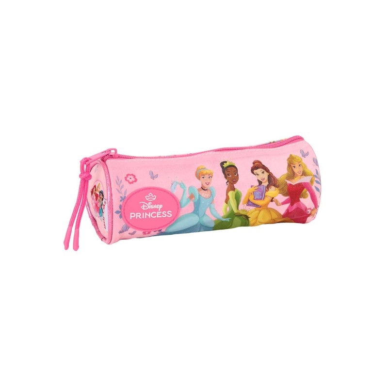 Safta Disney Princesses - Contenitore multiuso - Maniglia facile da aprire - 1 L - 200x70x70 mm - Colore rosa