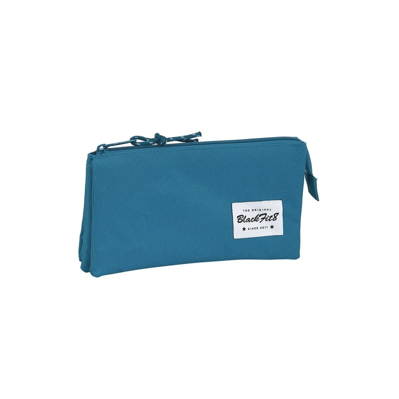 Safta Blackfit8 Egeo Borsa portaoggetti - 3 scomparti con cerniera - Tasca interna - 0.6 L - 220x30x120 mm - Colore: blu