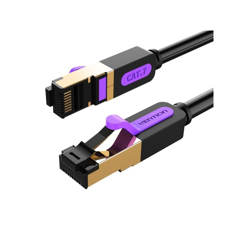 Cavo di rete Vention Cat.7 SFTP - Lunghezza 10 m - Velocità fino a 10 Gbps - 28 AWG - Rivestimento in PVC - Connettori 