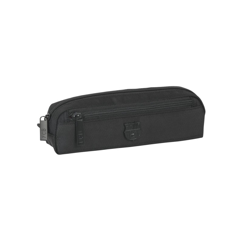 Safta F.C. Barcelona Premium Borsa multiuso - Cerniera - Tasca frontale - 0.5 L - 210x40x60 mm - Colore: nero