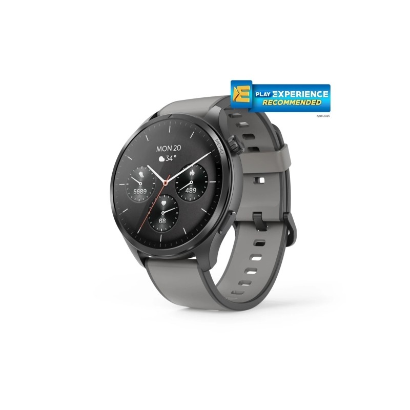 Hama 9000 Smartwatch - Bluetooth 5.3 - Batteria da 450 mAh - Display AMOLED da 1.43 - IP68 - Cinturino in silicone - GPS