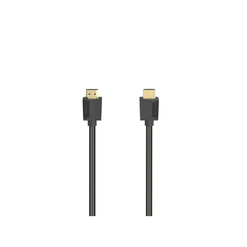 Cavo HDMI 4K Hama Essential (maschio) - Lunghezza 5 m - Supporta ARC - Ethernet - Velocità fino a 18 Gbps - Doppia sche