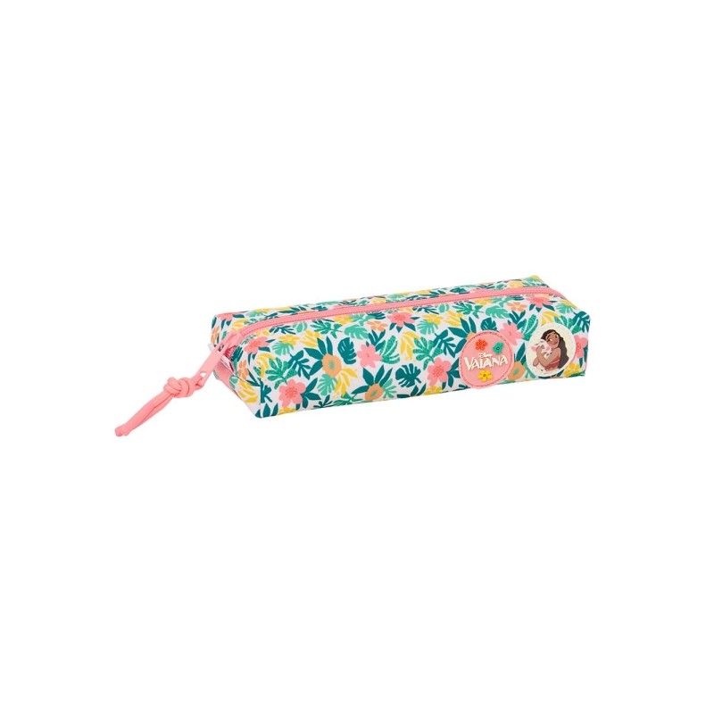 Safta Vaiana Borsa portaoggetti - Cerniera - Elastico - 0.53 L - 220x70x40 mm - Colore verde