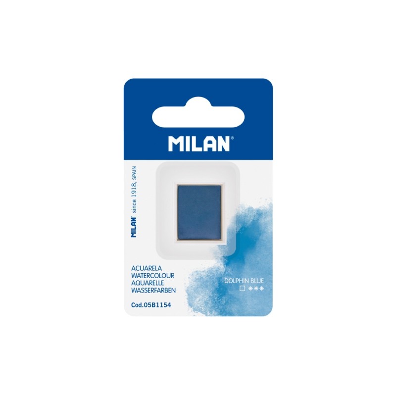 Milan Art Acquerello di ricambio - Godet medio - Colore blu marino