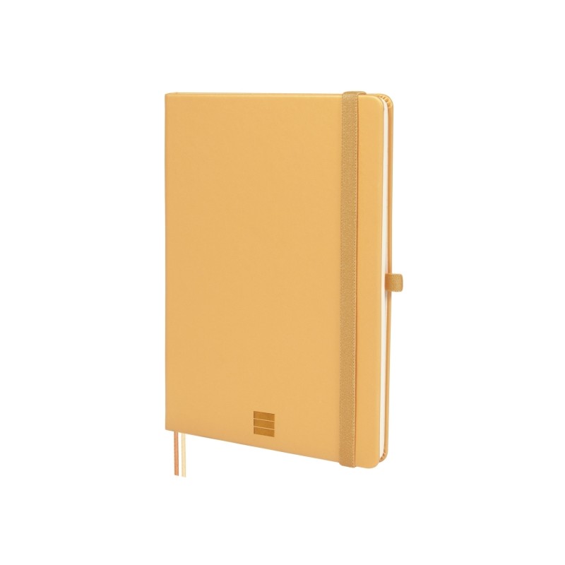 Finocam Nexo Quaderno con copertina rigida - 72 fogli - Formato A5 - 148x210 mm - Righe orizzontali - Carta color crema 