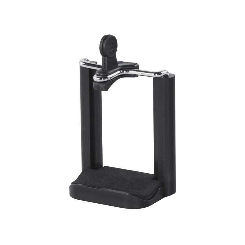 Hama Supporto per smartphone da montare su treppiede - Filettatura da 1/4 - Peso massimo 300 g - Larghezza del dispositi