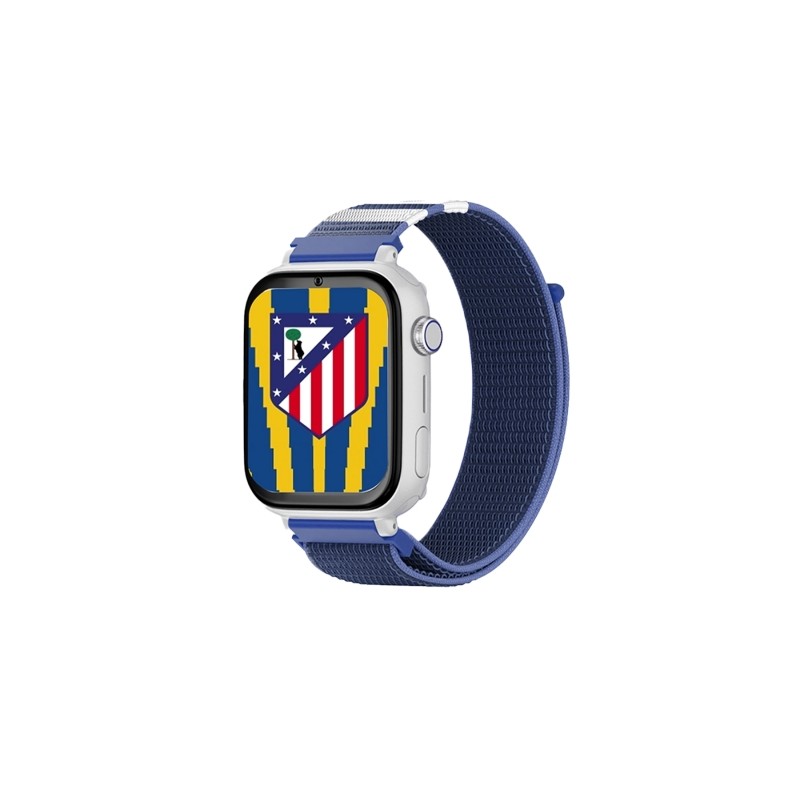 Savefamily Smartwatch per bambini Savewatch Plus Edizione Atlético de Madrid con GPS e funzione di chiamata - Cinturino
